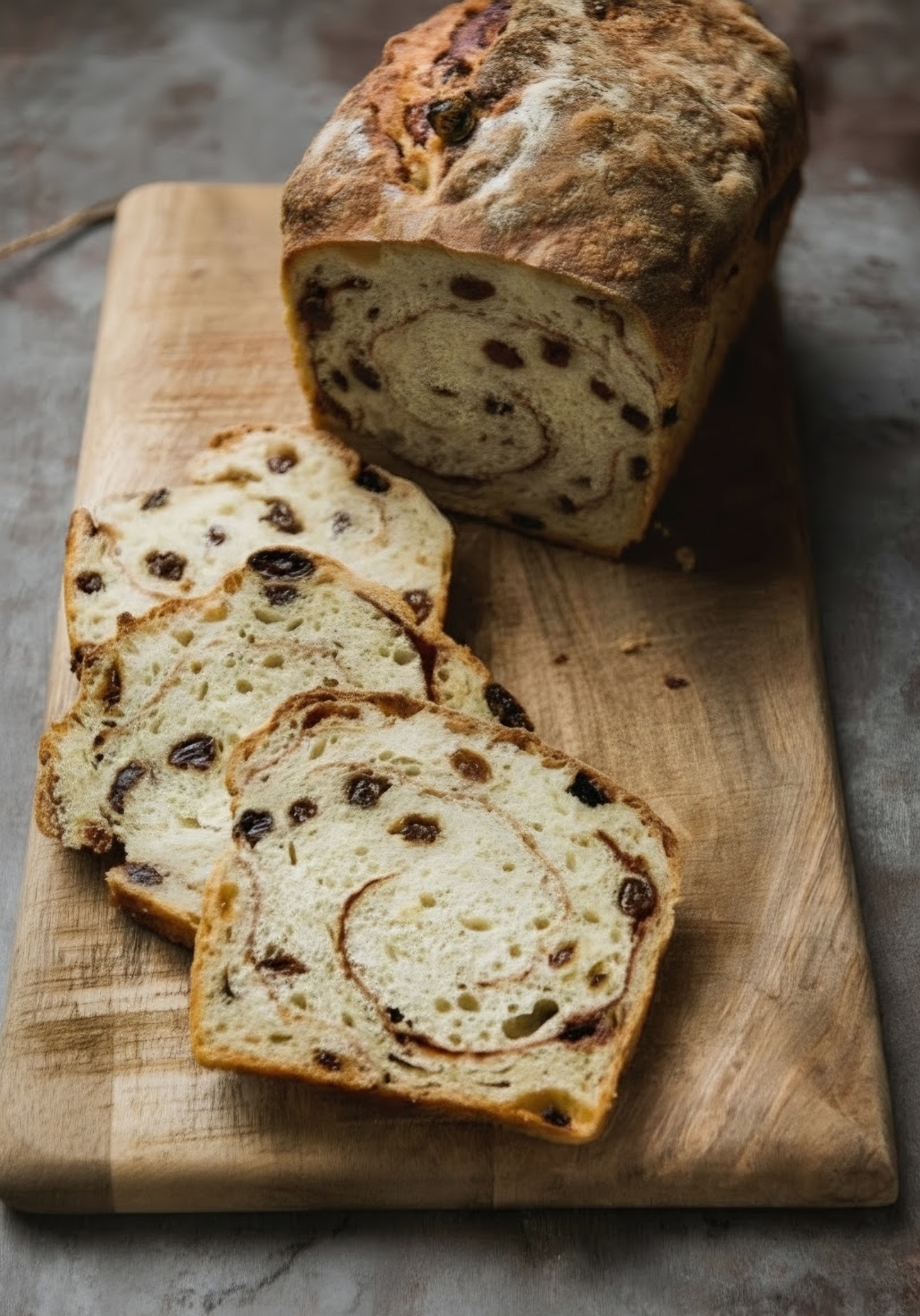 Cinnamon and Raisin Loaf